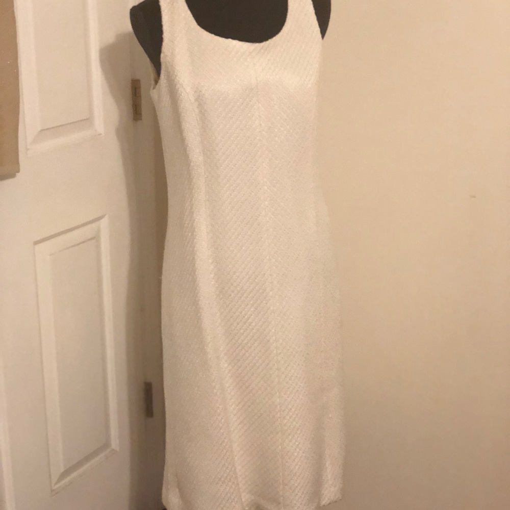 White A-Line Dress